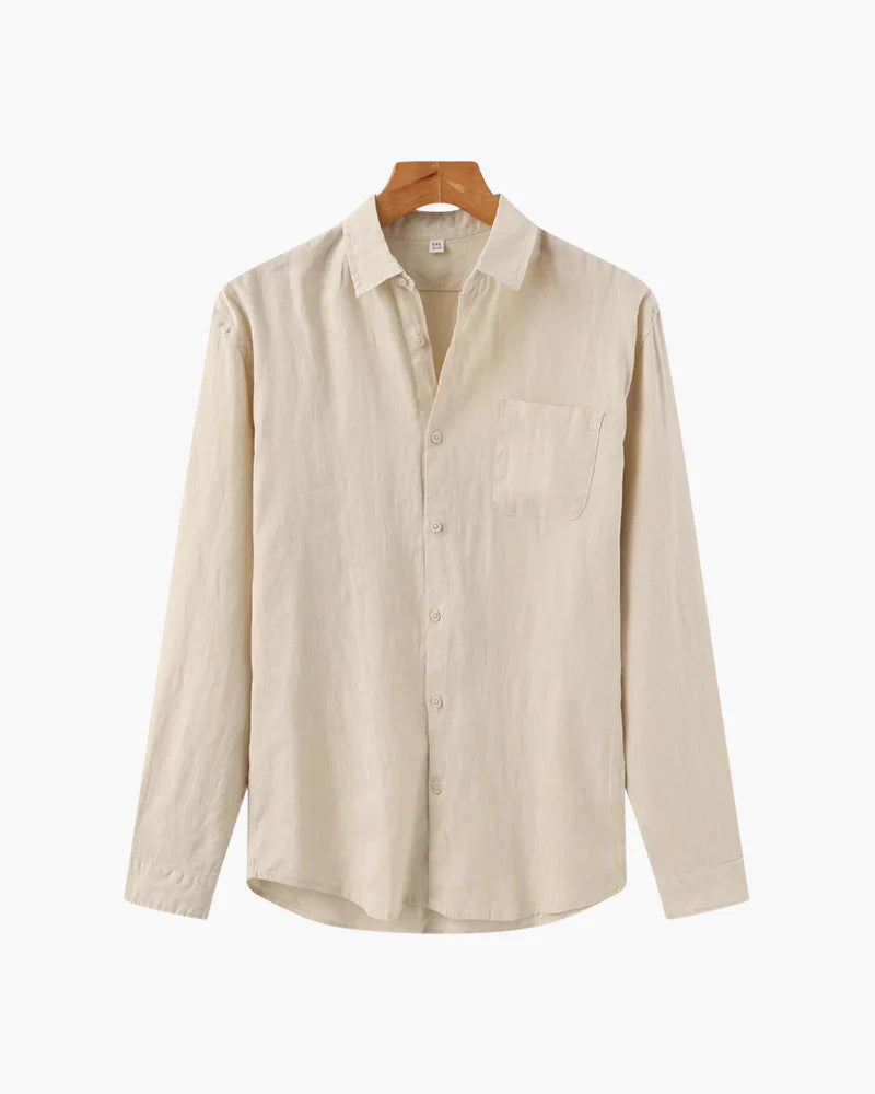 The Windsor Linen Button-Down
