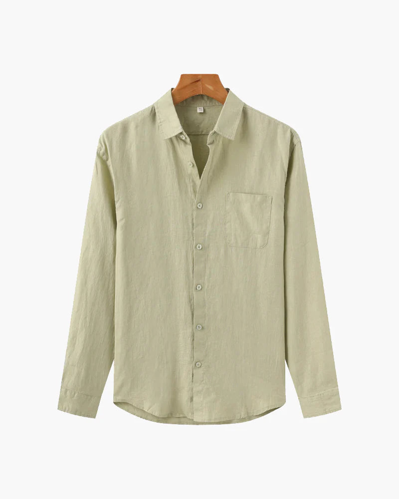The Windsor Linen Button-Down