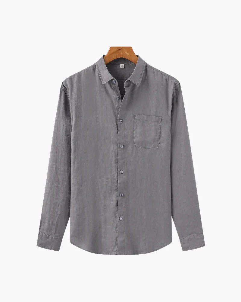 The Windsor Linen Button-Down