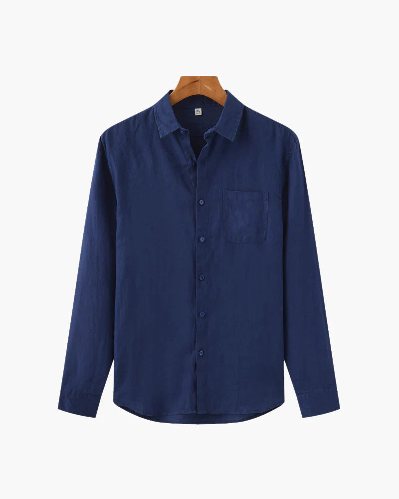 The Windsor Linen Button-Down