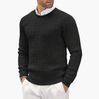 Spring Autumn Men'S O-Neck Knitted Sweater Fashion Slim Fit Smart Casual Knit Pullovers Men Long Sleeve Knitting Sweaters Top