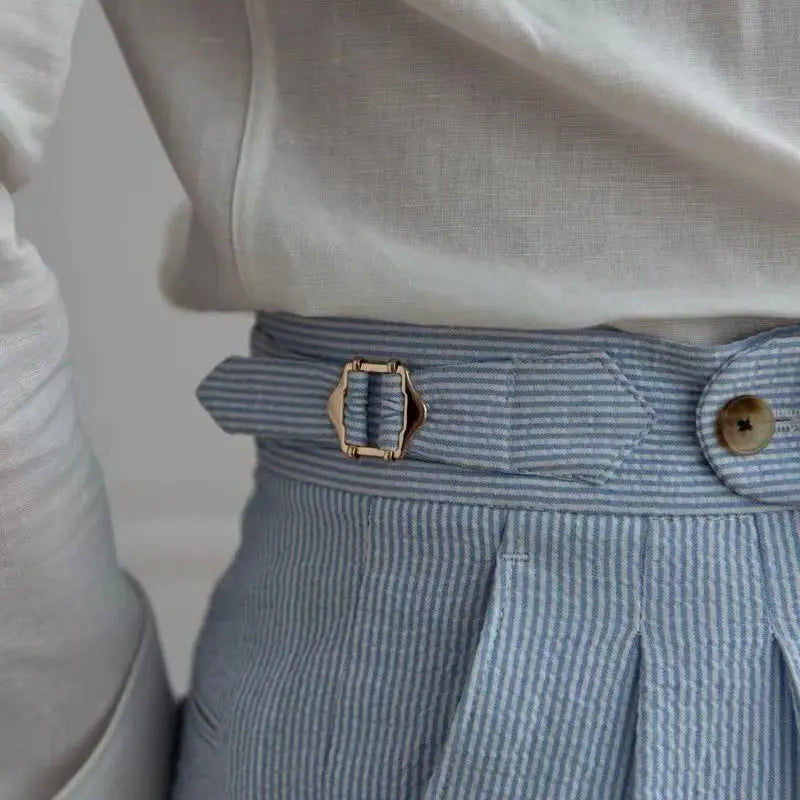 The Mykonos Striped Trousers