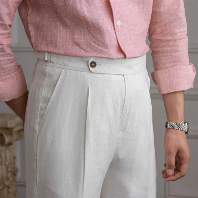 The Somerset Linen Trousers