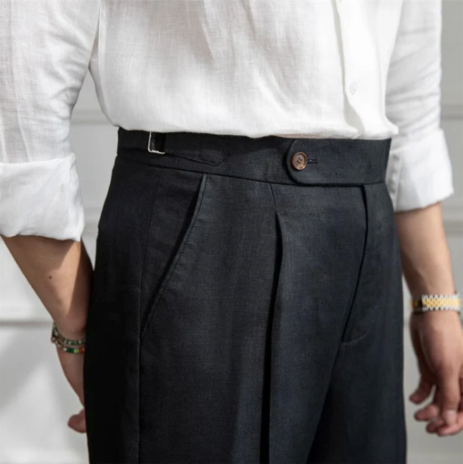 The Somerset Linen Trousers
