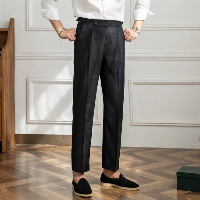 The Somerset Linen Trousers