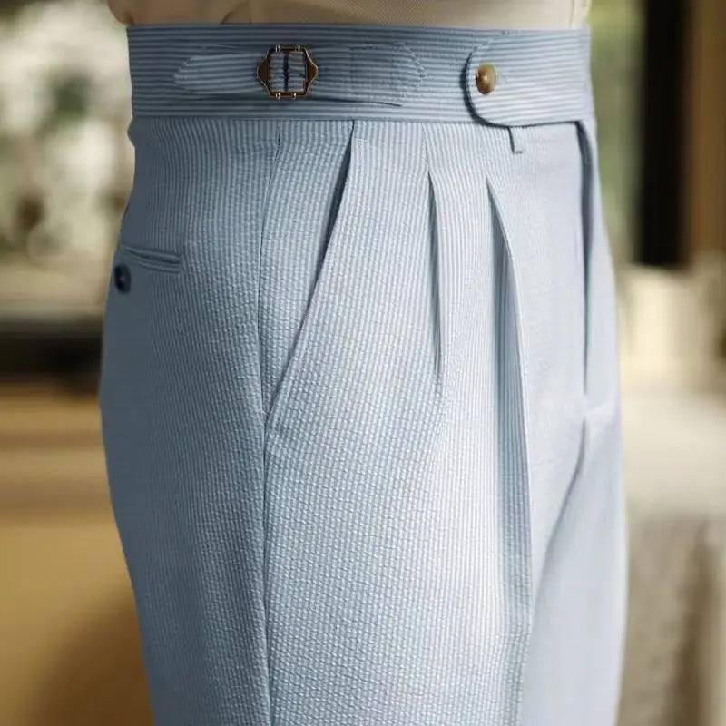 The Mykonos Striped Trousers