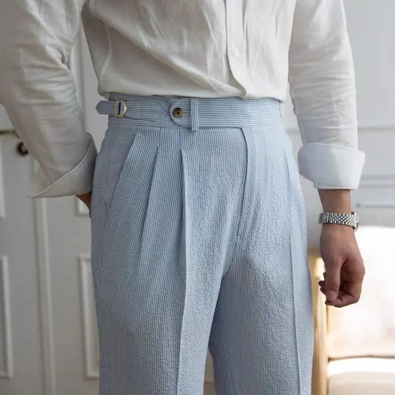 The Mykonos Striped Trousers